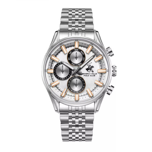 ساعت مچی عقربهای کوارتز مردانه بورلی هیلز پولو کلاب مدل bp3823x.330