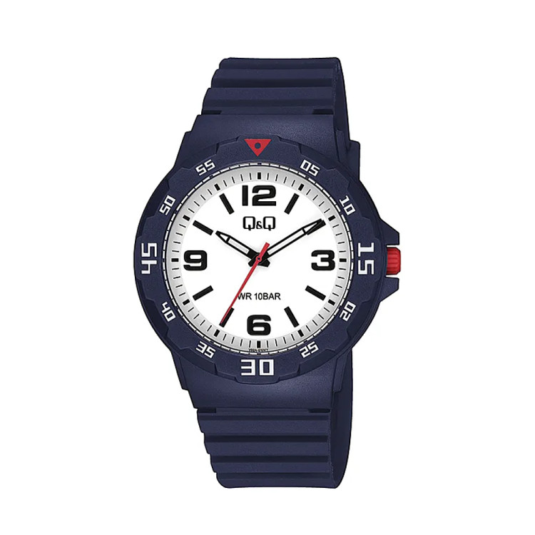 ساعت مچی عقربه ای پسرانه کیو اند کیو مدل v02a-019vy
