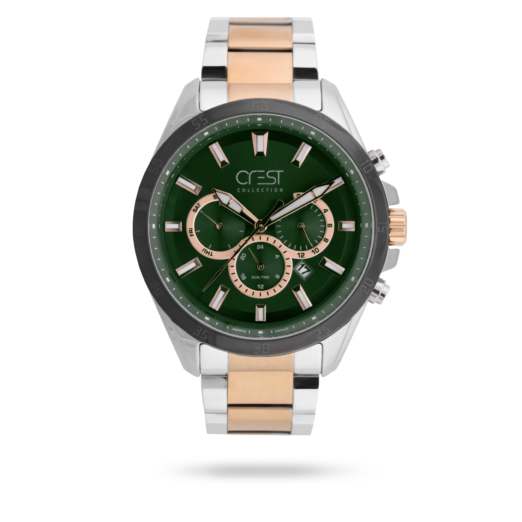 ساعت مچی عقربه‌ای کوارتز مردانه کرست مدل Crest 6228-6