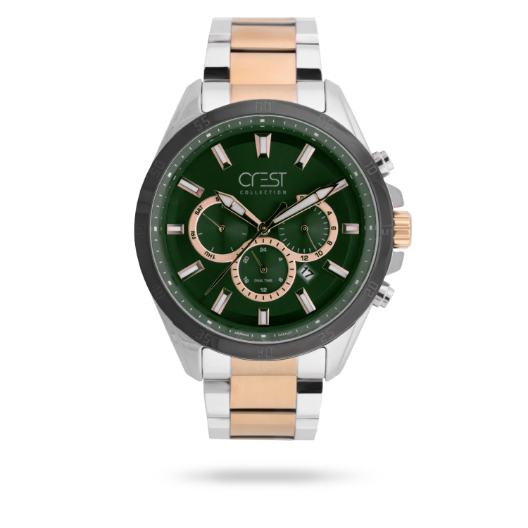 ساعت مچی عقربهای کوارتز مردانه کرست مدل Crest 6228-6