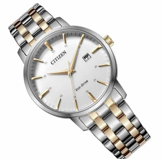 جزئیات صفحه سفید و نمایشگر تاریخ ساعت سیتیزن BM7466-81H