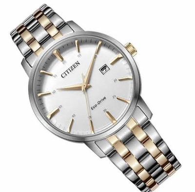 جزئیات صفحه سفید و نمایشگر تاریخ ساعت سیتیزن BM7466-81H