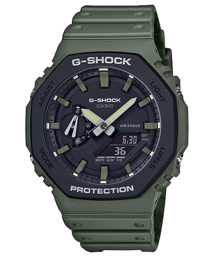 ساعت مچی عقربهای کوارتز کاسیو جی شاک مدل GA-2110SU-3A