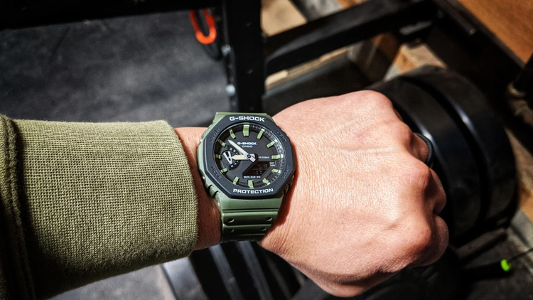 ساعت مچی عقربهای کوارتز کاسیو جی شاک مدل GA-2110SU-3A