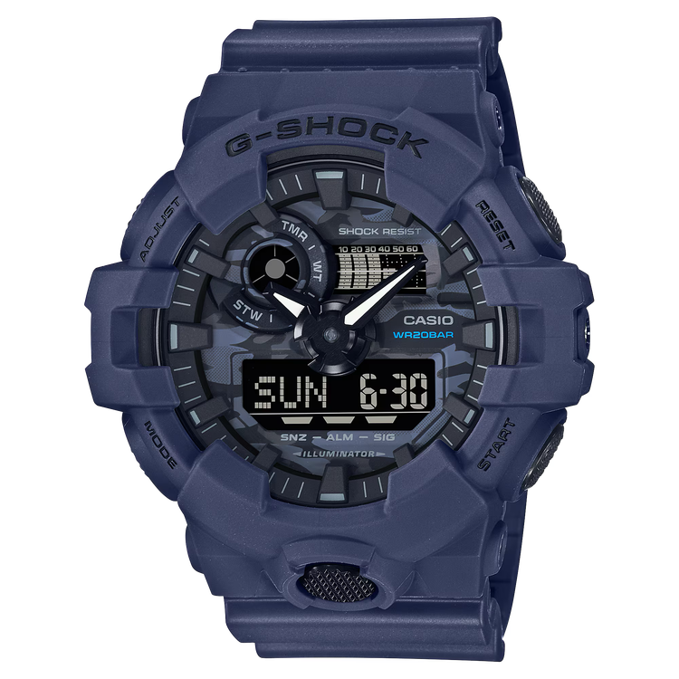 ساعت مچی عقربه ای مردانه کاسیو جی شاک مدل ga-700ca-2a