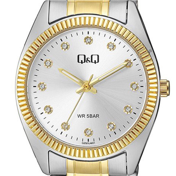ساعت مچی عقربه ای زنانه کیو اند کیو مدل qz65j401y