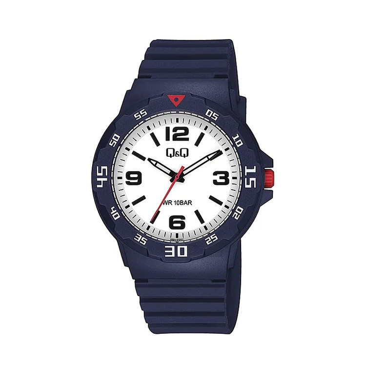 ساعت مچی عقربه ای پسرانه کیو اند کیو مدل v02a-019vy