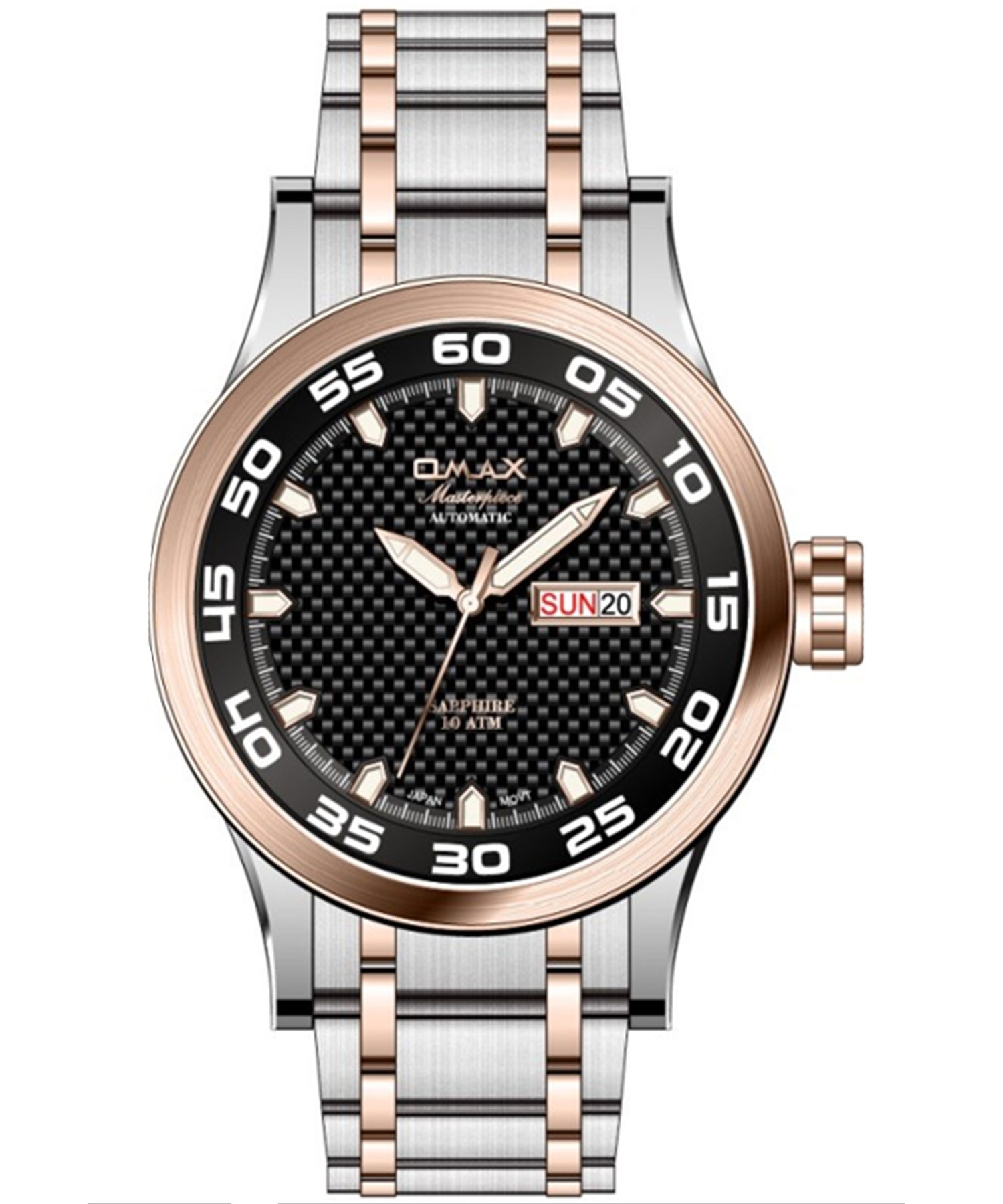 ساعت مچی مردانه اوماکس ، زیرمجموعه Masterpiece،کد OSA025C2CI